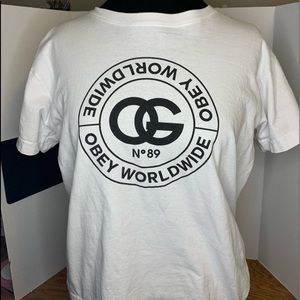 Obey white t-shirt